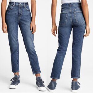 Gap denim high rise cigarette jeans size 28